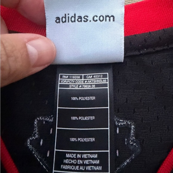 Adidas Toronto Basketball Jersey - 33 Moon  Size M - Picture 7 of 13